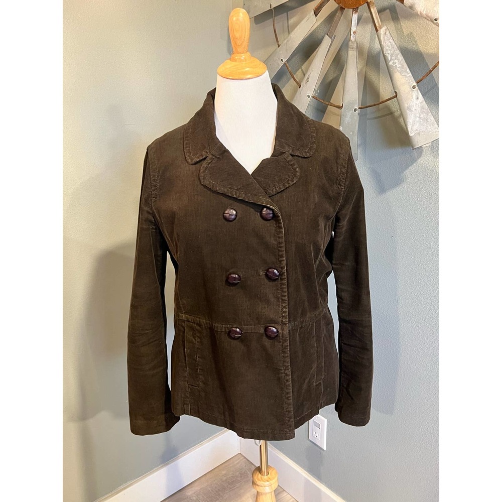 Ann Taylor Chocolate Corduroy Blazer Size 16
